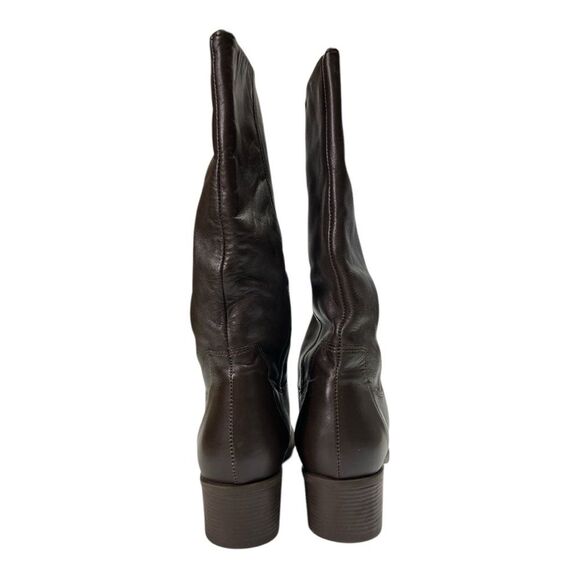 Naturalizer brown mid calf boots size 9M - Picture 7 of 11
